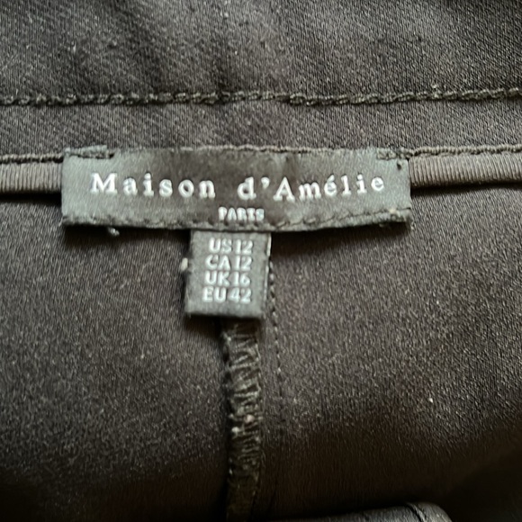 Madison d’Amelie Paris Women’s Slacks Size 12 - Picture 3 of 5
